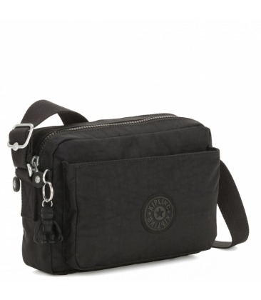 BOLSA KIPLING ABANU M BLACK NOIR PRETO