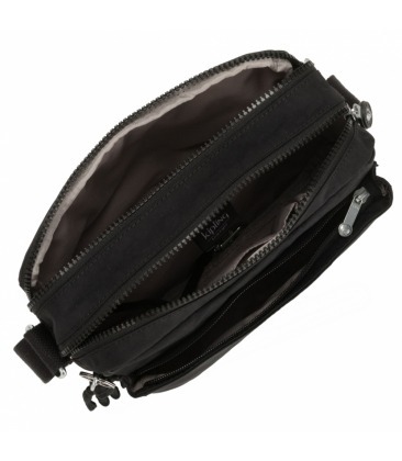 BOLSA KIPLING ABANU M BLACK NOIR PRETO