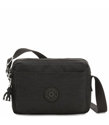 BOLSA KIPLING ABANU M BLACK NOIR PRETO