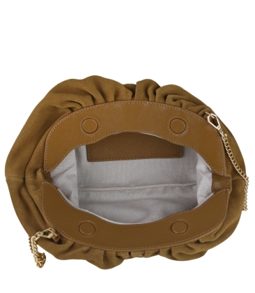 BOLSA CLUTCH EDIA AREZZO CARAMELO