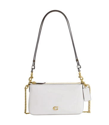 BOLSA COACH NEW YORK AUDREY CROSSBODY BRANCO