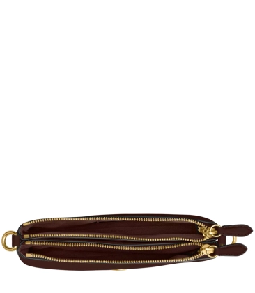 BOLSA COACH NEW YORK AUDREY CROSSBODY MARROM