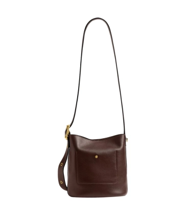 BOLSA COACH NEW YORK BLEECKER BUCKET 21 MARROM