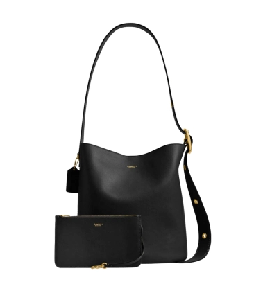 BOLSA COACH NEW YORK BLEECKER BUCKET PRETO