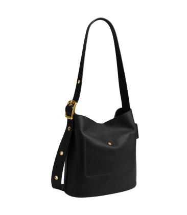 BOLSA COACH NEW YORK BLEECKER BUCKET PRETO