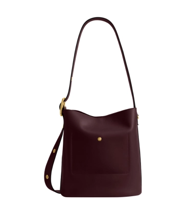 BOLSA COACH NEW YORK BLEECKER BUCKET VINHO