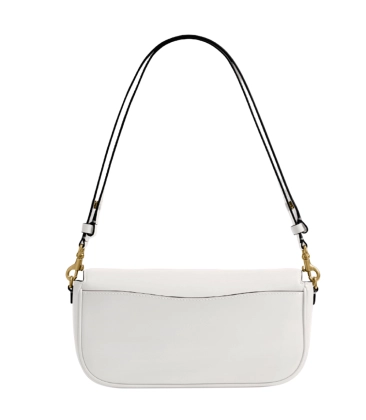 BOLSA COACH NEW YORK BROOK FLAP CHAIN BRANCO