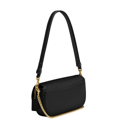 BOLSA COACH NEW YORK BROOK FLAP CHAIN PRETO
