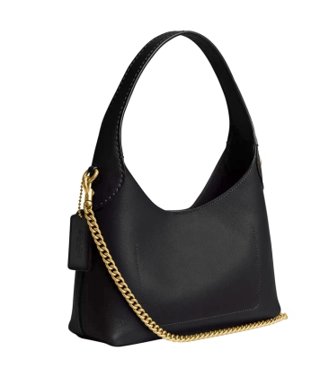 BOLSA COACH NEW YORK BROOKLYN SHOULDER 23 PRETO