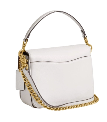 BOLSA COACH NEW YORK CASSIE CROSSBODY 19 BRANCO