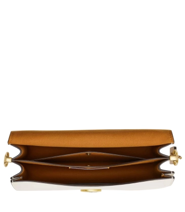 BOLSA COACH NEW YORK CHAIN TABBY BRANCO