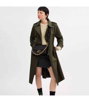 BOLSA COACH NEW YORK CHAIN TABBY PRETO