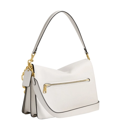 BOLSA COACH NEW YORK CHAIN TABBY SHOULDER 30 BRANCO