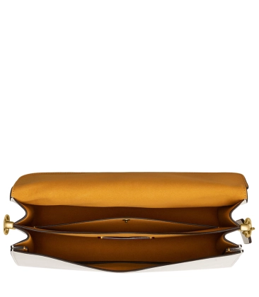 BOLSA COACH NEW YORK CHAIN TABBY SHOULDER 30 BRANCO