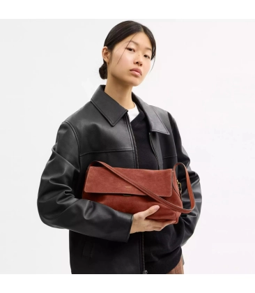 BOLSA COACH NEW YORK CHELSEA SHOULDER 30 MARROM