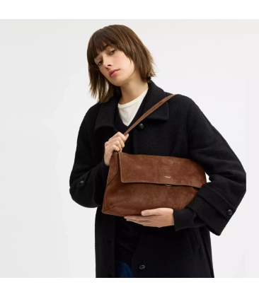 BOLSA COACH NEW YORK CHELSEA SHOULDER 36 MARROM