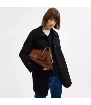 BOLSA COACH NEW YORK CHELSEA SHOULDER 36 MARROM