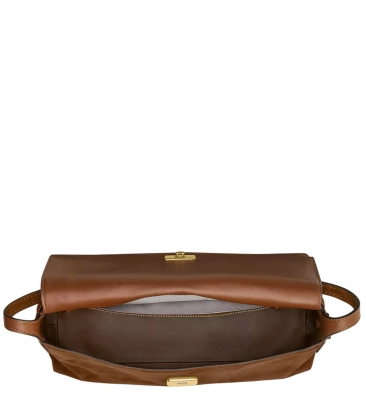 BOLSA COACH NEW YORK CHELSEA SHOULDER 36 MARROM