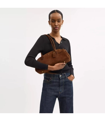 BOLSA COACH NEW YORK EMPIRE CARRYALL 34 MARROM