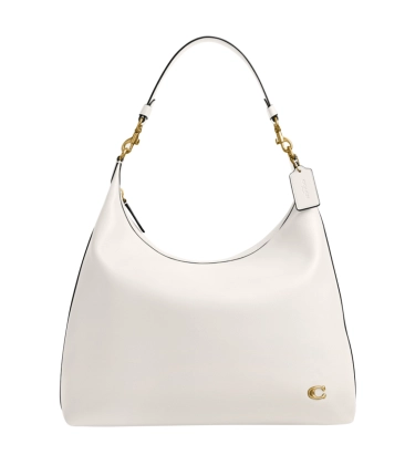 BOLSA COACH NEW YORK JULIET SHOULDER 38 BRANCO