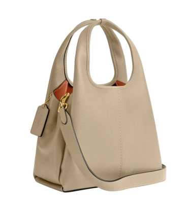 BOLSA COACH NEW YORK LANA SHOULDER 23 BEGE