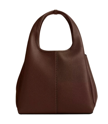 BOLSA COACH NEW YORK LANA SHOULDER 23 MARROM