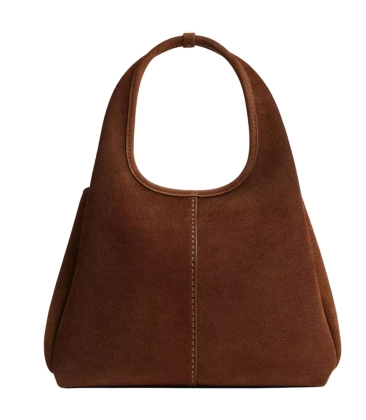 BOLSA COACH NEW YORK LANA SHOULDER 23 MARROM