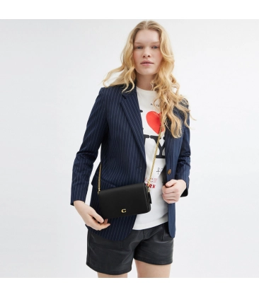 BOLSA COACH NEW YORK MILA CROSSBODY PRETO