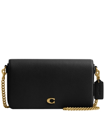BOLSA COACH NEW YORK MILA CROSSBODY PRETO