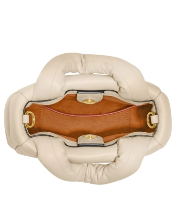 BOLSA COACH NEW YORK MINI PILLOW TOTE BRANCO