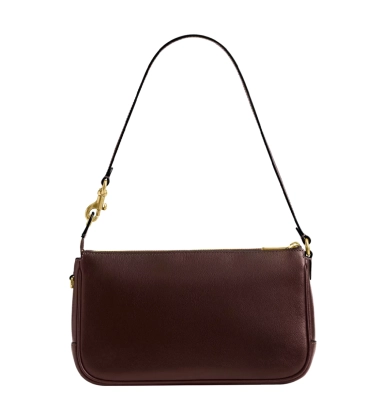 BOLSA COACH NEW YORK PLAZA MARROM