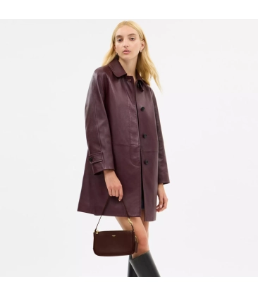 BOLSA COACH NEW YORK PLAZA MARROM