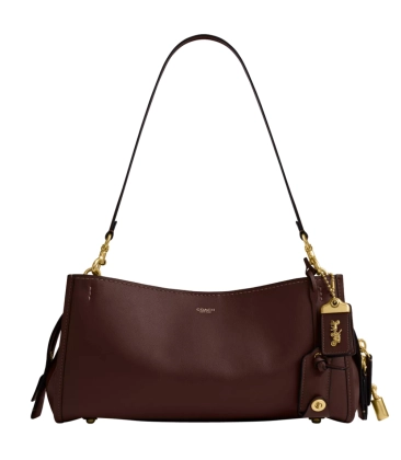 BOLSA COACH NEW YORK ROGUE 34 MARROM
