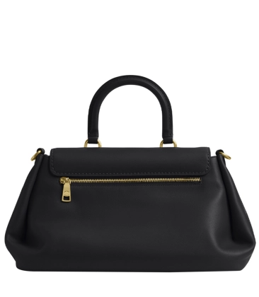 BOLSA COACH NEW YORK SLOUCHY ROGUE TOP HANDLE PRETO