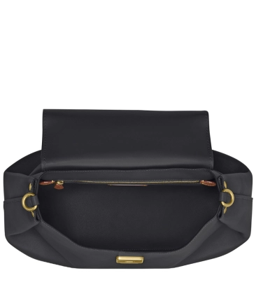 BOLSA COACH NEW YORK SLOUCHY ROGUE TOP HANDLE PRETO