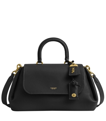 BOLSA COACH NEW YORK SLOUCHY ROGUE TOP HANDLE PRETO