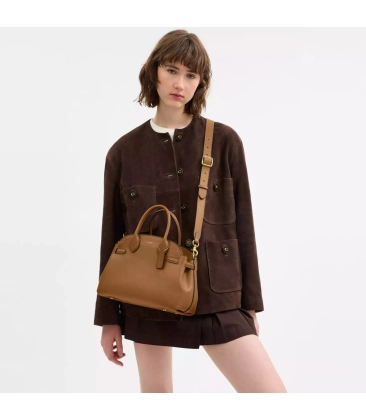 BOLSA COACH NEW YORK SOFT EMPIRE CARRYALL 28 CARAMELO