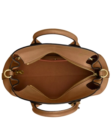 BOLSA COACH NEW YORK SOFT EMPIRE CARRYALL 28 CARAMELO