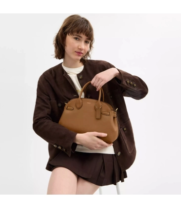 BOLSA COACH NEW YORK SOFT EMPIRE CARRYALL 28 CARAMELO