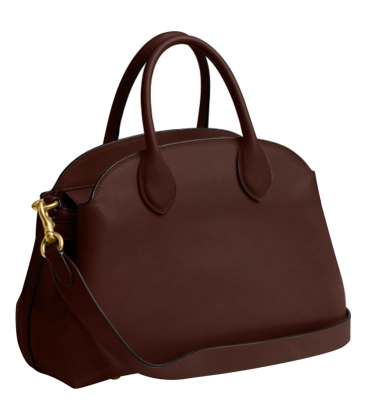 BOLSA COACH NEW YORK SOFT EMPIRE CARRYALL 28 MARROM