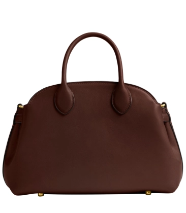 BOLSA COACH NEW YORK SOFT EMPIRE CARRYALL 28 MARROM