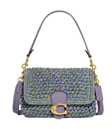 BOLSA COACH NEW YORK SOFT TABBY ROXO