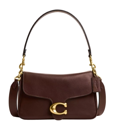 BOLSA COACH NEW YORK SOFT TABBY SHOULDER MARROM