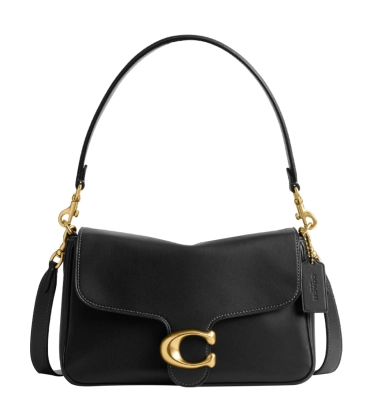 BOLSA COACH NEW YORK SOFT TABBY SHOULDER PRETO