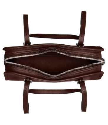 BOLSA COACH NEW YORK SWING ZIP MARROM