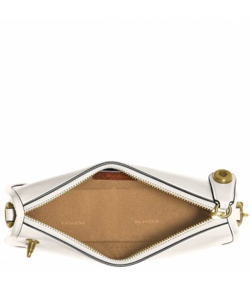 coach leather swinger shoulder bolsa