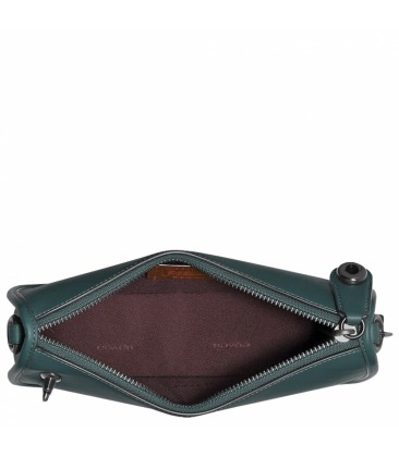coach leather swinger shoulder bolsa