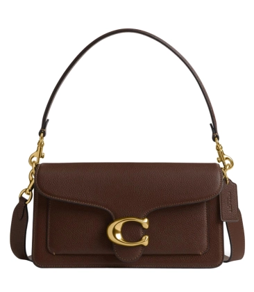 BOLSA COACH NEW YORK TABBY 26 MARROM