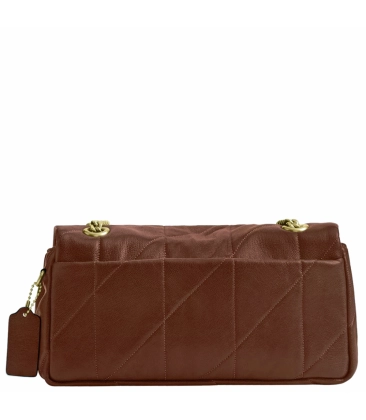 BOLSA COACH NEW YORK TABBY 26 SOFT QUILTED MARROM