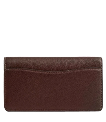 BOLSA COACH NEW YORK TABBY CHAIN CROSSBODY 19 MARROM